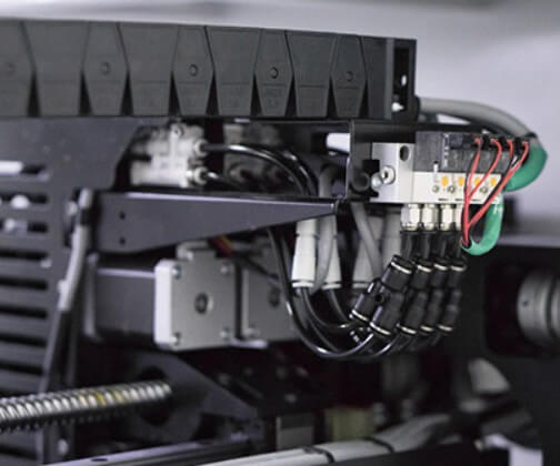 Bentchtop Pick and Place Machine_4 Spindles_Feature_Pic_Electromagnetic Valve