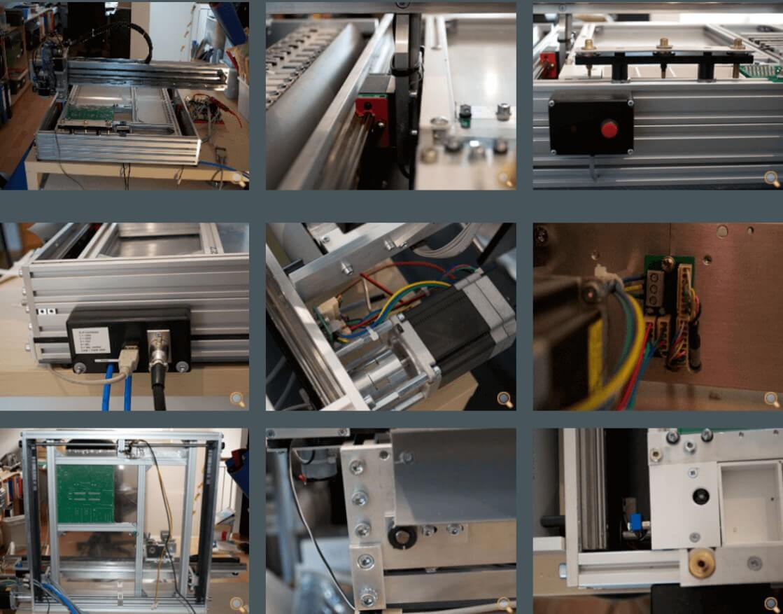 Desktop Pick and Place Machine_Y-Axis and Machine Bed Desktop Pick and Place Machine_Y-Axis and Machine Bed