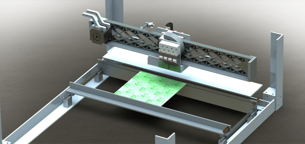 Pick and place machine_Bearing and drive system