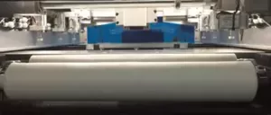 solder paste printer automatic stencil printer cleaning structure